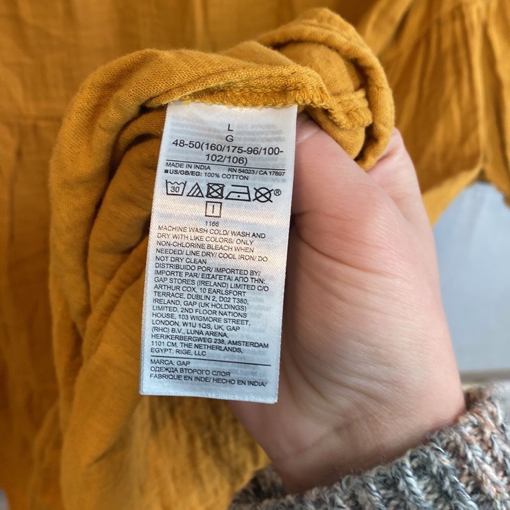 GAP Mustard Yellow Dress - Picture 3 of 6